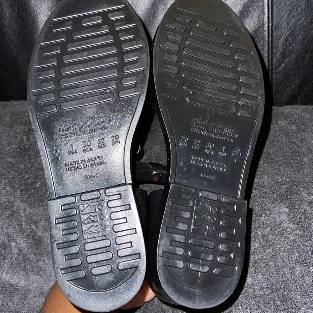 Mini Melissa Amy Ankle Strap Flat Size 1